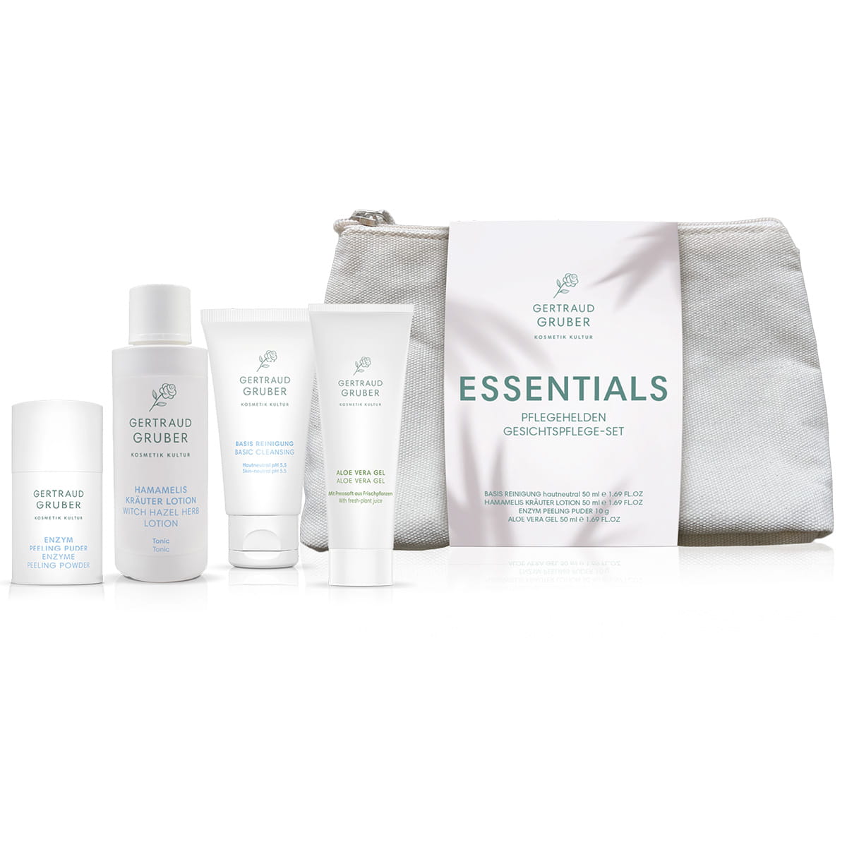 Essentials Pflegehelden - Gesichtspflege-Set von Gertraud Gruber