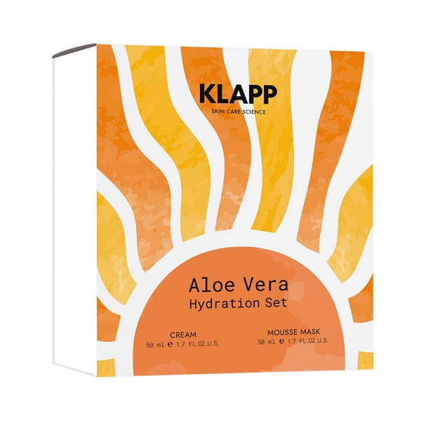 Aloe Vera Hydration Set von Klapp Cosmetics