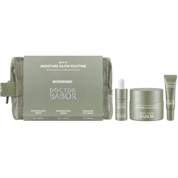 Doctor Babor Microbiomic Moisture Glow Routine Set von Babor