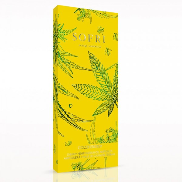 Color Energy Hemp-Tsubaki Oil Ampoules / Gelb von Sofri