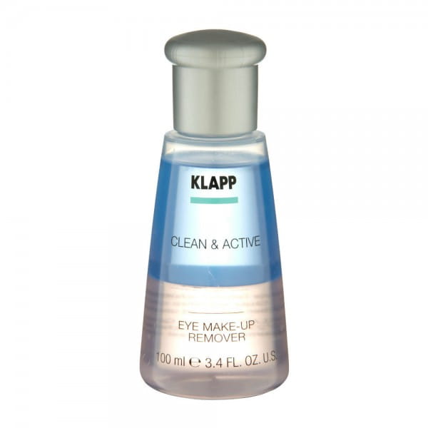 CLEAN & ACTIVE EYE MAKE-UP REMOVER von Klapp Cosmetics