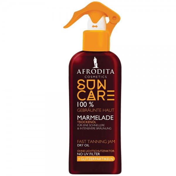 SUN CARE Fast Tanning Jam Dry Oil / Marmelade Trockenöl von Afrodita Professional