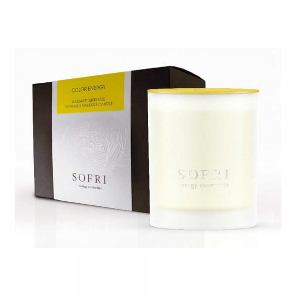 Massage Candle Gelb von Sofri