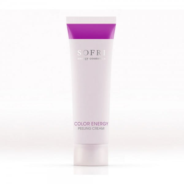 Color Energy Peeling Cream / Violett-Weiss von Sofri