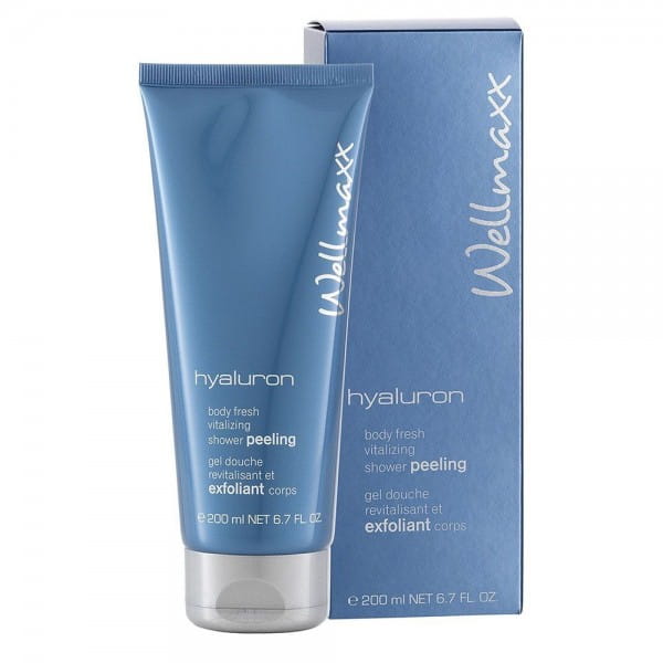 hyaluron body fresh vitalizing shower peeling von Wellmaxx