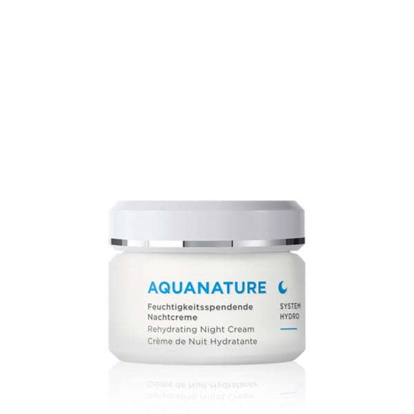 AQUANATURE Feuchtigkeitsspendende Nachtcreme