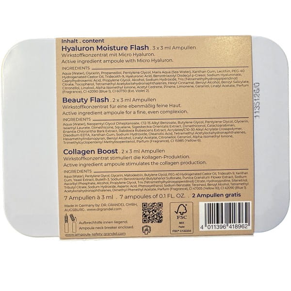 Ampullen Box Moist & Lift / 7 Ampullen von Dr. Grandel