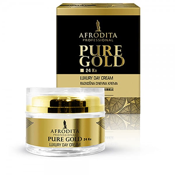 PURE GOLD 24 Ka Luxuriöse Tagescreme von Afrodita Professional