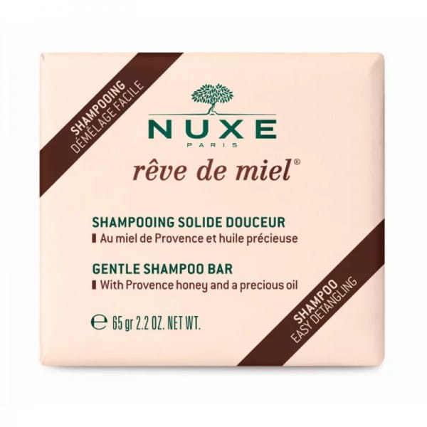 REVE DE MIEL Gentle Shampoo Bar (Sanftes sulfatfreies festes Shampoo)