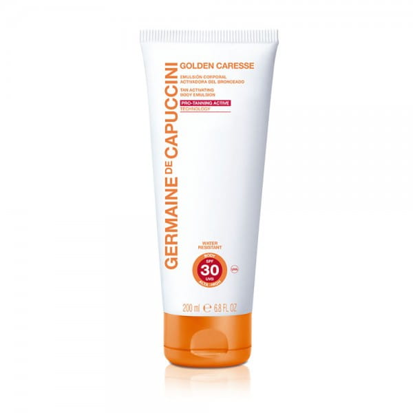 Solar Golden Caresse Tan Activating Body Emulsion SPF 30 von Germaine de Capuccini