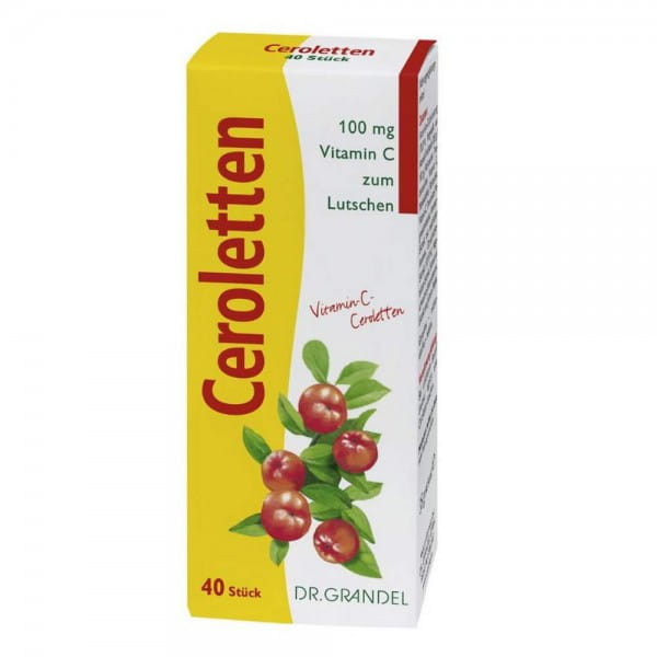 Ceroletten - Lutschtabletten von Dr. Grandel