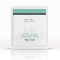 White Tea protective Barrier Cellulose Mask von Sofri