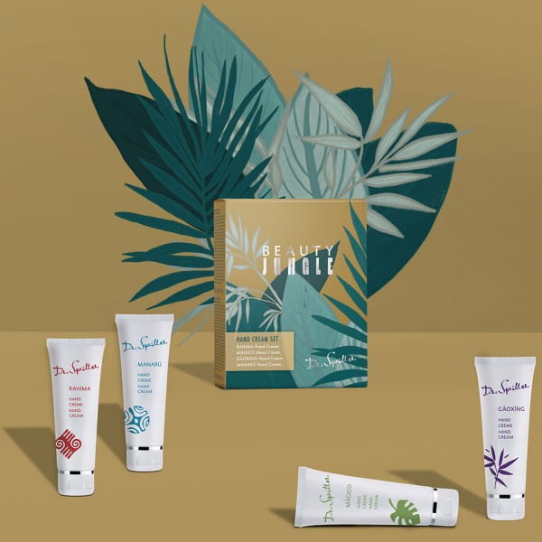 Hand Cream Set / Rahima + Magico + Gaoxing + Manaru Handcreme von Dr. Spiller