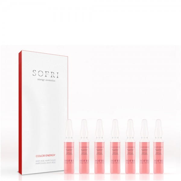Color Energy Anti Age Ampoules / Rot von Sofri