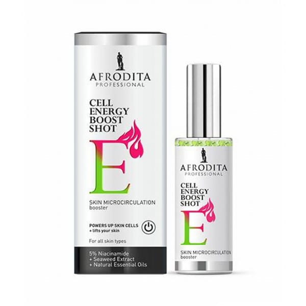 MULTIACTIVE CELL ENERGY BOOST SHOT E / Stimulator der Hautmikrozirkulation von Afrodita Professional