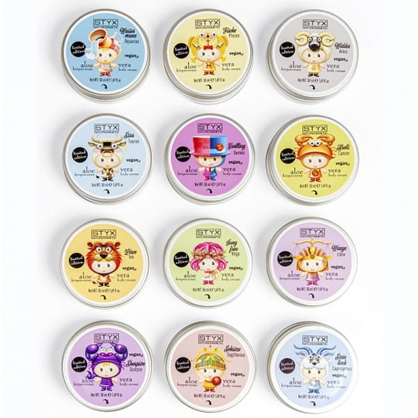 Aloe Vera Körpercreme Sternzeichen von STYX