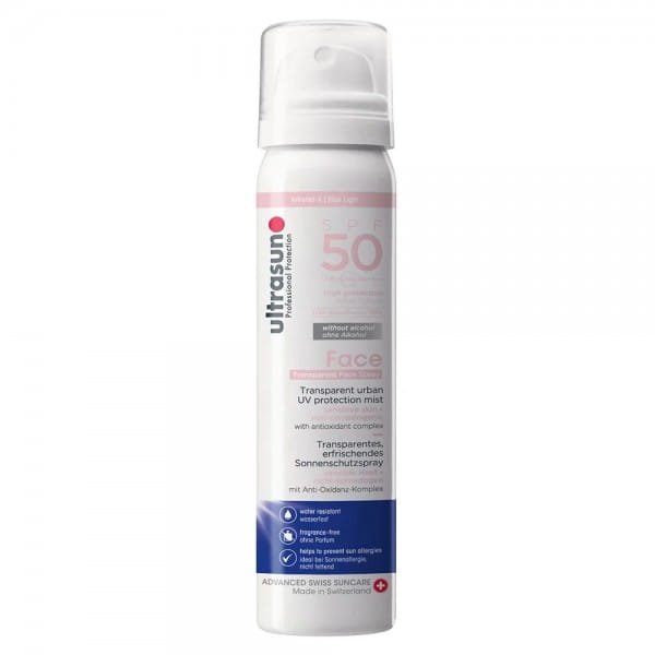 Face & Scalp UV Protection Mist / SPF 50 von Ultrasun