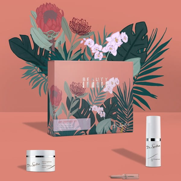 Anti Couperose Set / Gel + Cream + Ampullen von Dr. Spiller