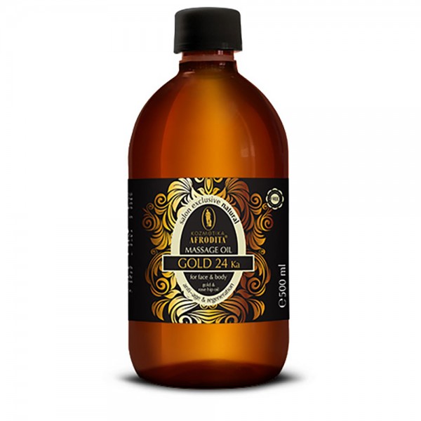 PURE GOLD 24 Ka Massageöl von Afrodita Professional