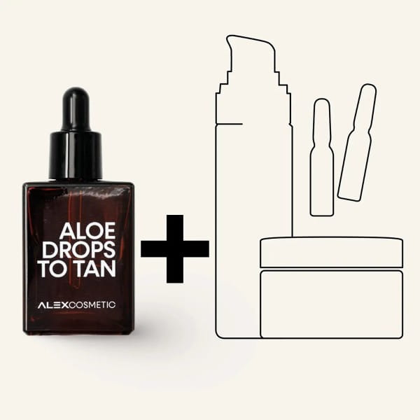 Aloe Drops to Tan von Alex Cosmetic