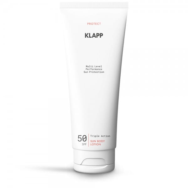 Triple Action Sun Body Lotion 50 SPF von Klapp Cosmetics
