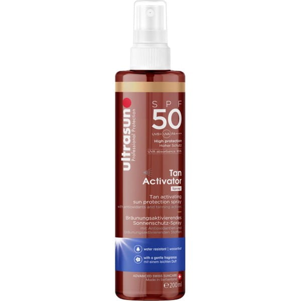 Tan Activator Spray SPF 50 von Ultrasun