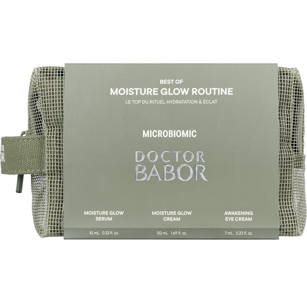 Doctor Babor Microbiomic Moisture Glow Routine Set von Babor