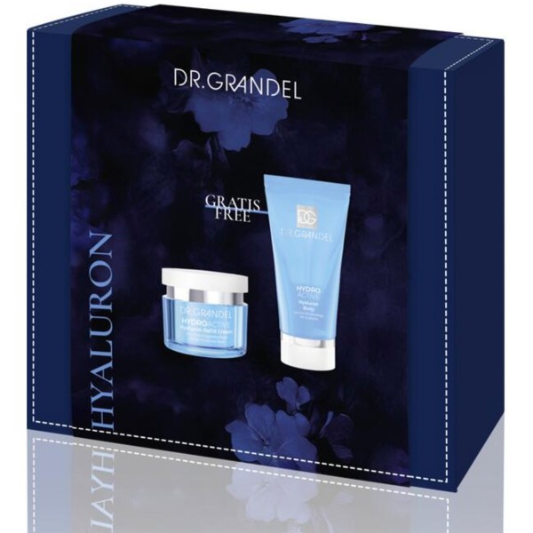 Geschenkbox Hyaluron / Hyaluron Refill Cream + Hyaluron Body von Dr. Grandel
