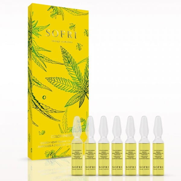 Color Energy Hemp-Tsubaki Oil Ampoules / Gelb von Sofri