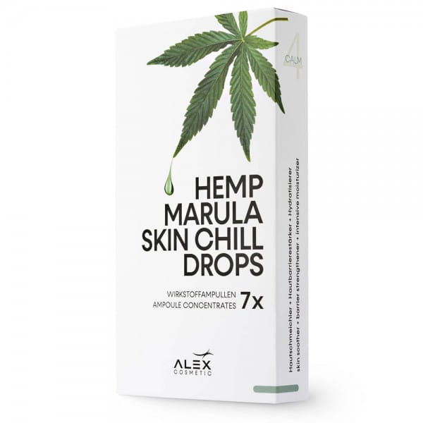 hemp marula skin chill drops von Alex Cosmetic